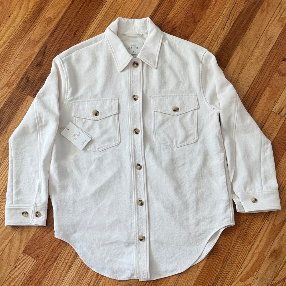Aritzia Wilfred “The Ganna” Shirt Jacket